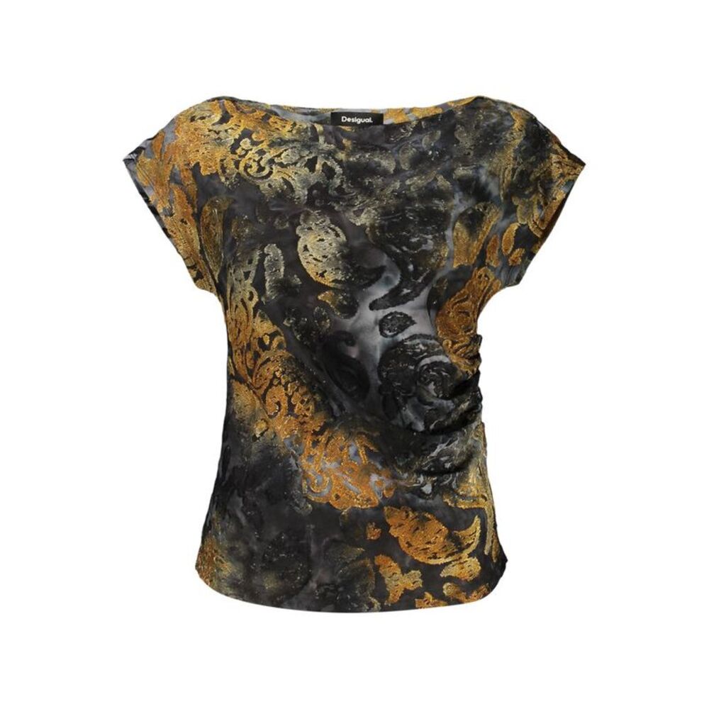 Desigual Blue Polyester Women's Tank Women's Top